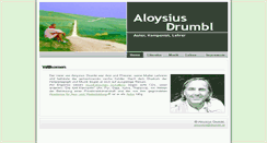 Desktop Screenshot of aloysius.drumbl.at